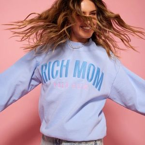 Tinx Rich Mom Palo Alto Crewneck Sweatshirt